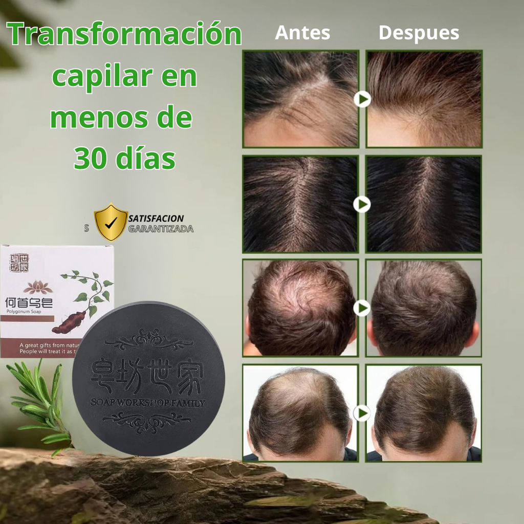 RaízFuerte™ Shampoo en Barra Fortalecedor