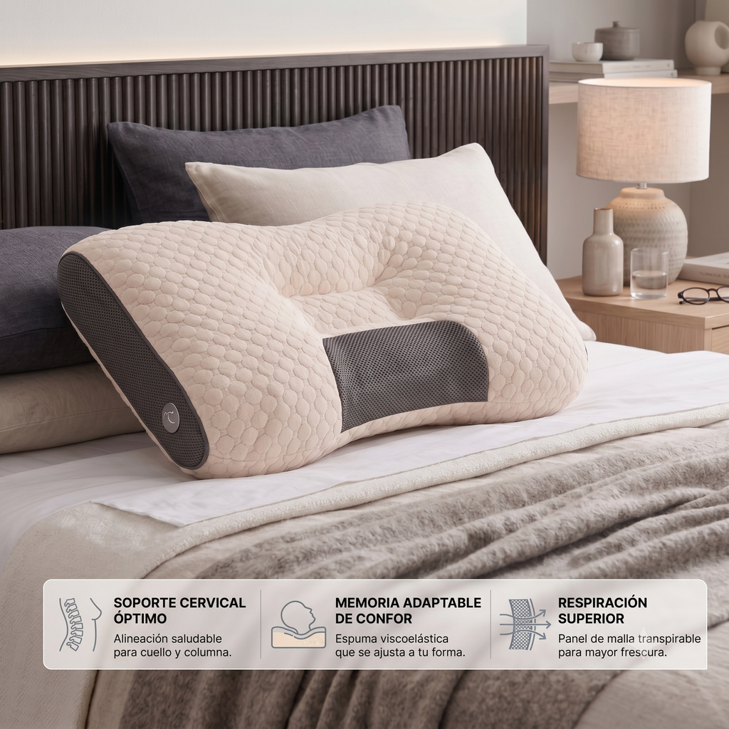CerviRest™ Almohada Ergonómica Cervical